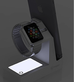 Basecamp docking station with nightlight
